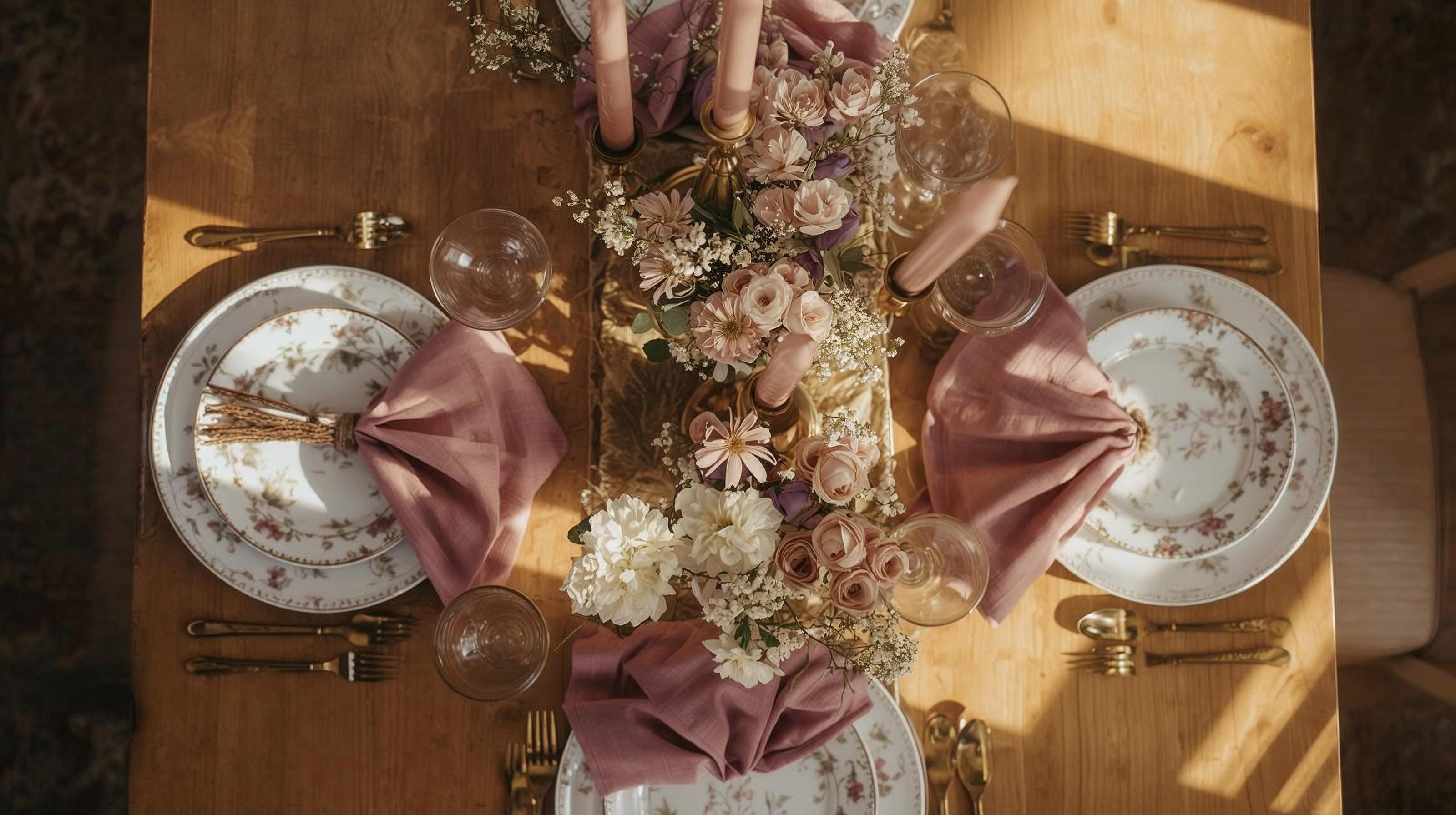 Directly_overhead_bird_s_eye_view_camera_locked_straight_down_looking_at_a_beautifully_styled_tablescape_for_four._White_ceramic_dinner_plates_with_soft_pink_accents_rose_pink_linen_n.jpg