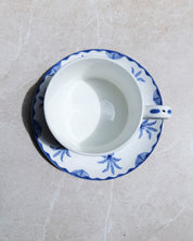 Sultan's Garden Blue Saucer