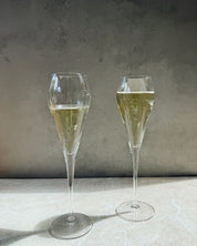 Tapered Crystal Champagne Flute