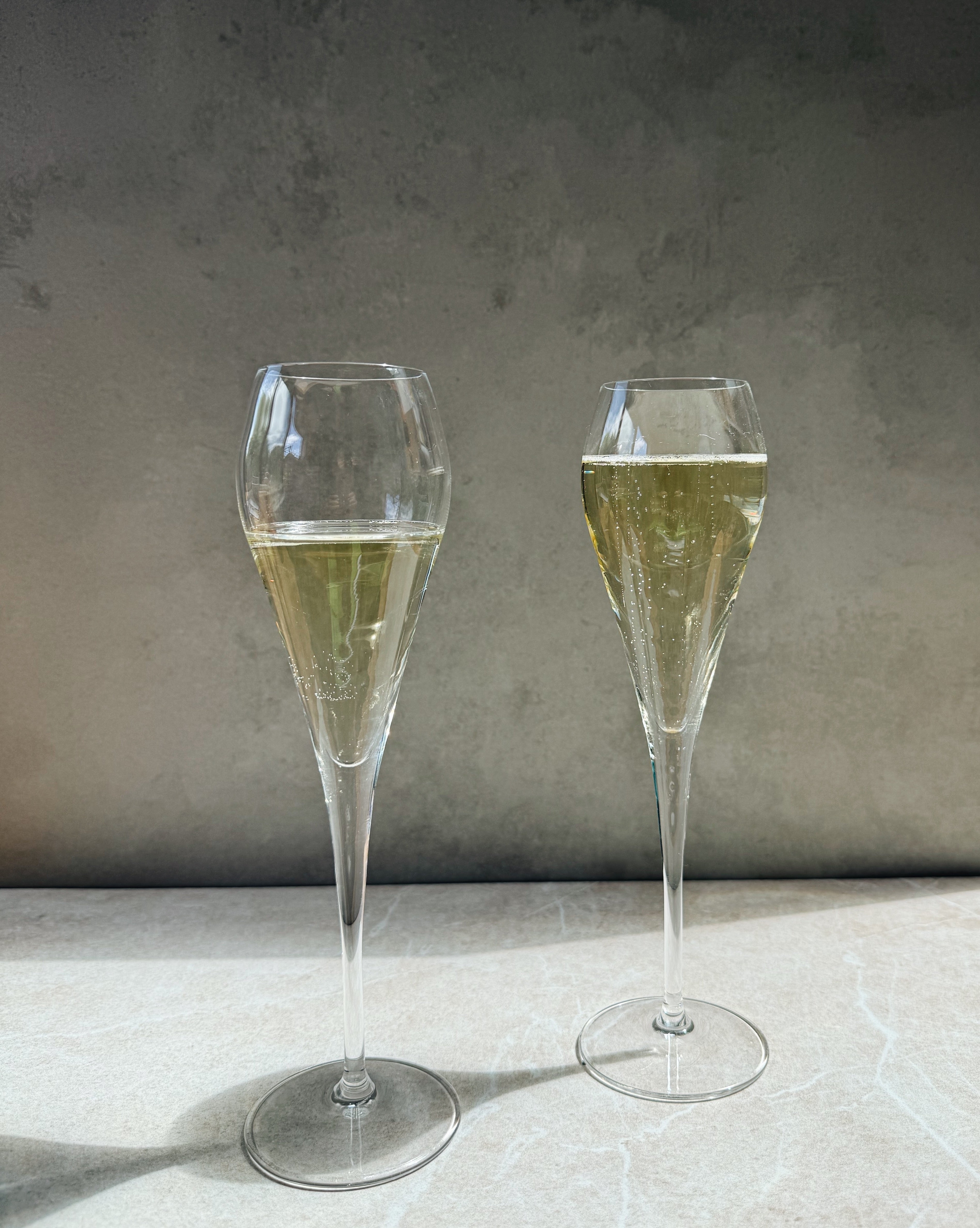 Tapered Crystal Champagne Flute