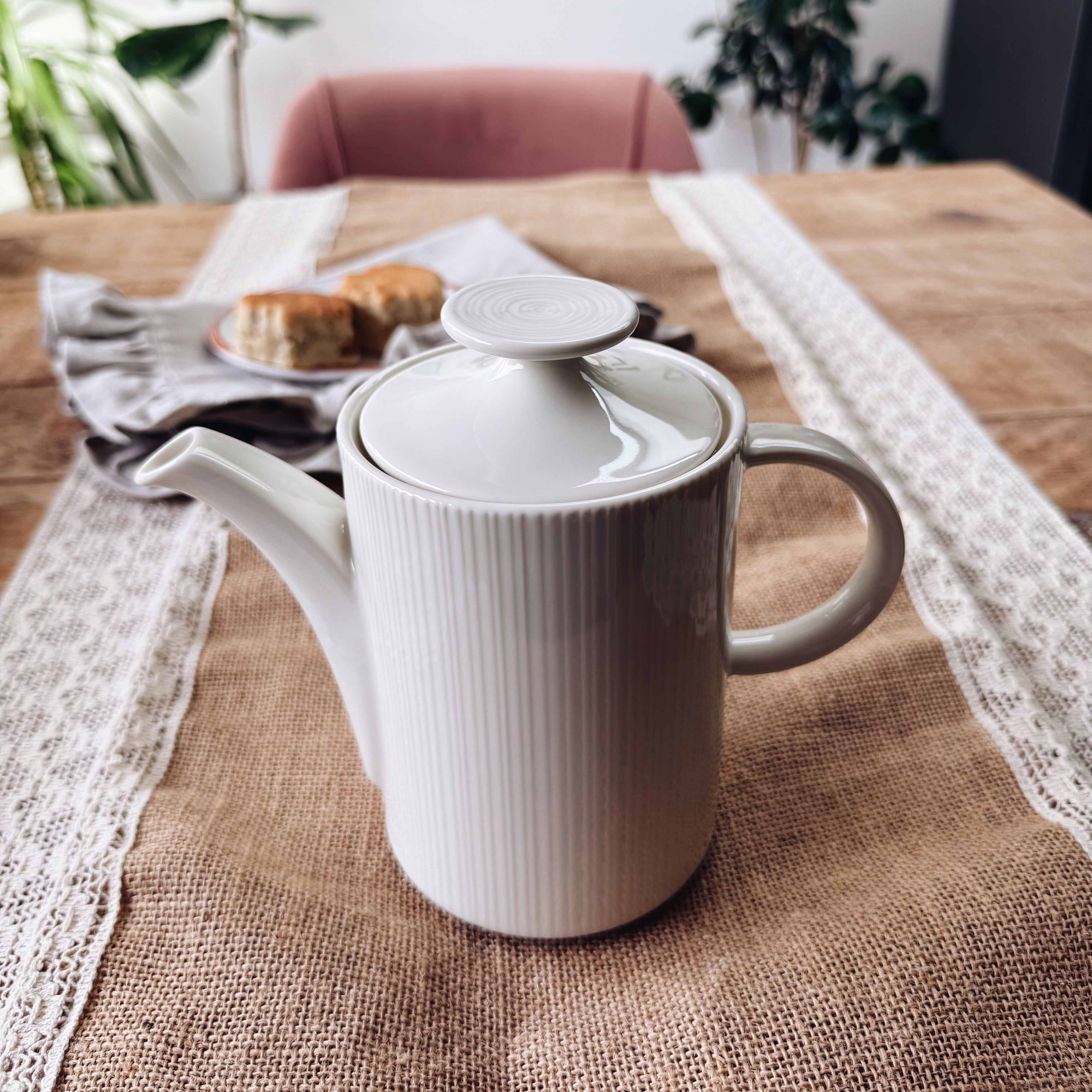 White Teapot