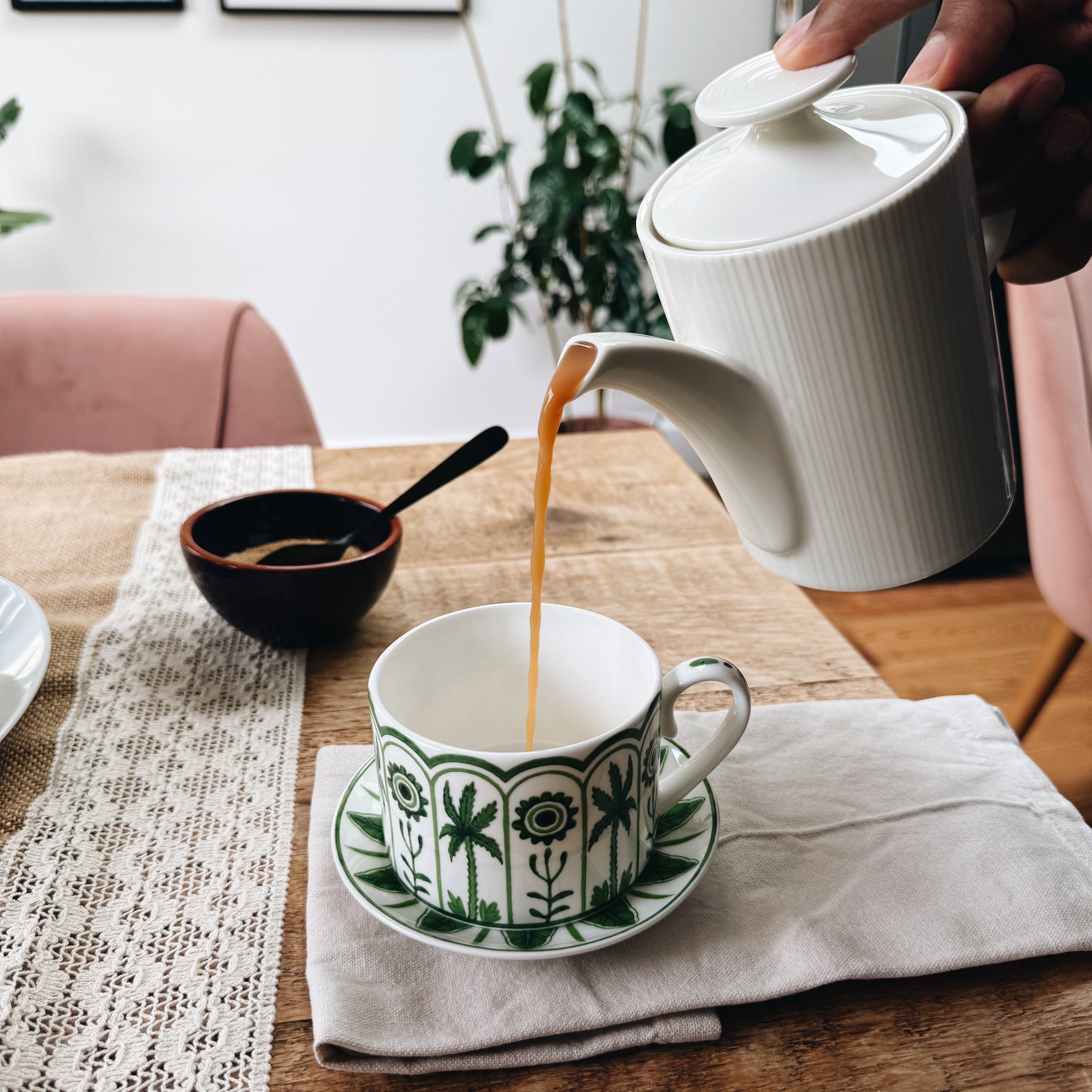 White Teapot