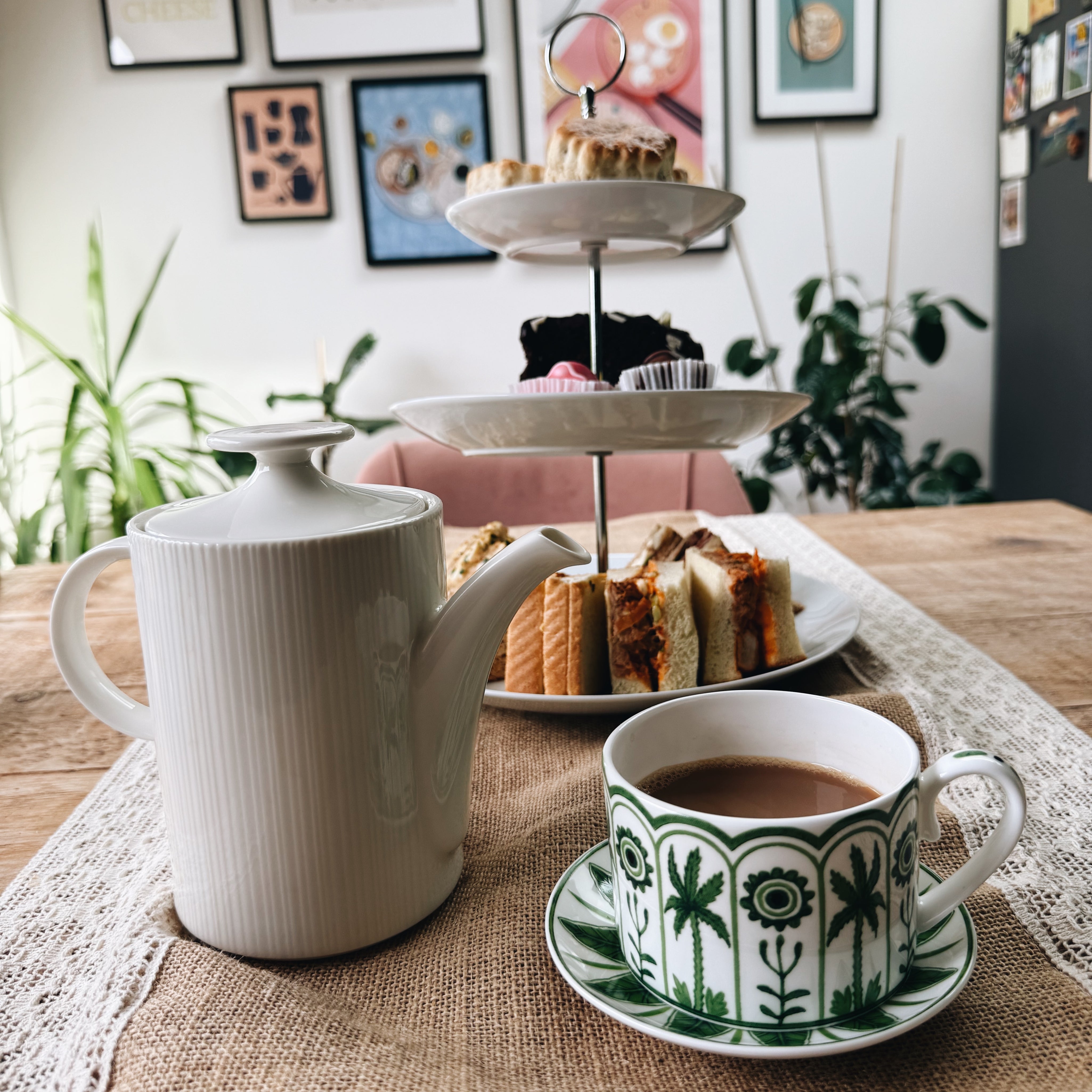 White Teapot