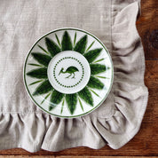 Sultan's Garden Green Saucer