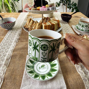 Sultans Garden Tea Cup Green